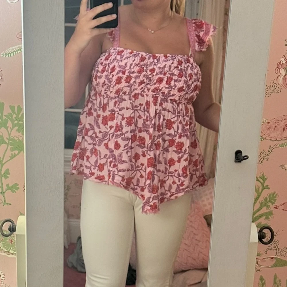 Free People Cotton Nala Floral Babydoll Tank - Picture 3 of 13